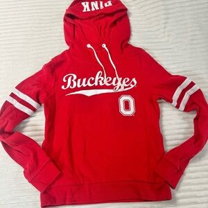 PINK Victoria's Secret Ohio State Buckeyes Hoodie